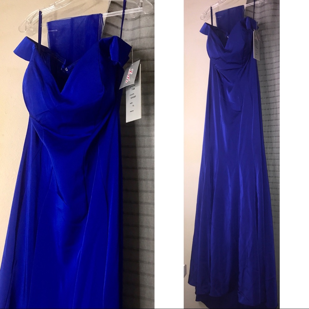 Royal Blue Dress